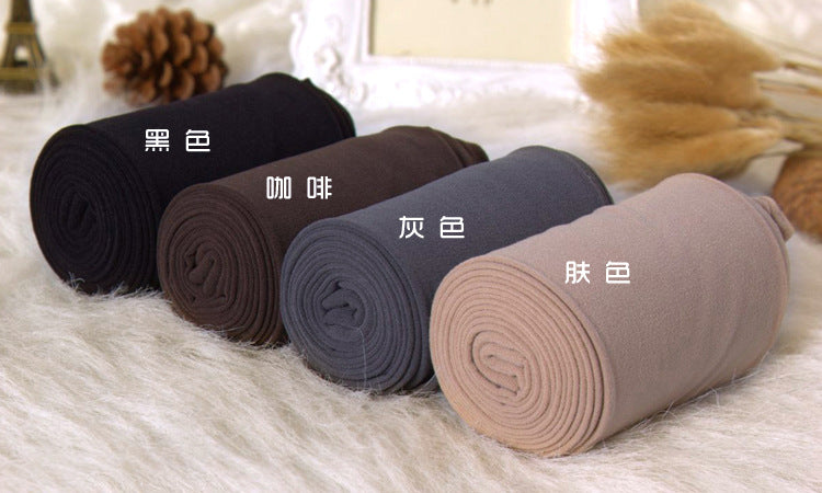 100D Velvet Pantyhose Candy Color with Enhanced Coverage No-show Socks Stall Non-Slip Beautiful Leg Socks