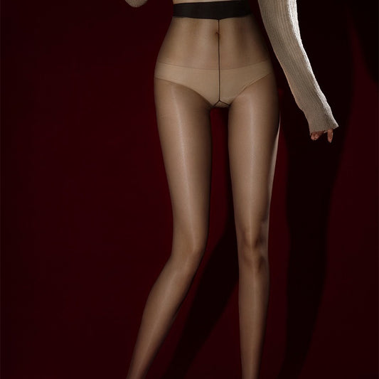 Any Cut Invisible Silk Skiing Deli Pantyhose Light Luxury Mulberry Silk Real Silk Feel Ultra-thin0D Matte Tights