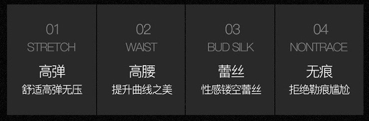 Lace Panties for Women Mid-Waist Temptation Hip Lift Pure Cotton Crotch Triangle Panties Women's Underwear Lace Trim Hip-Hugging Breathable Sexy Lace