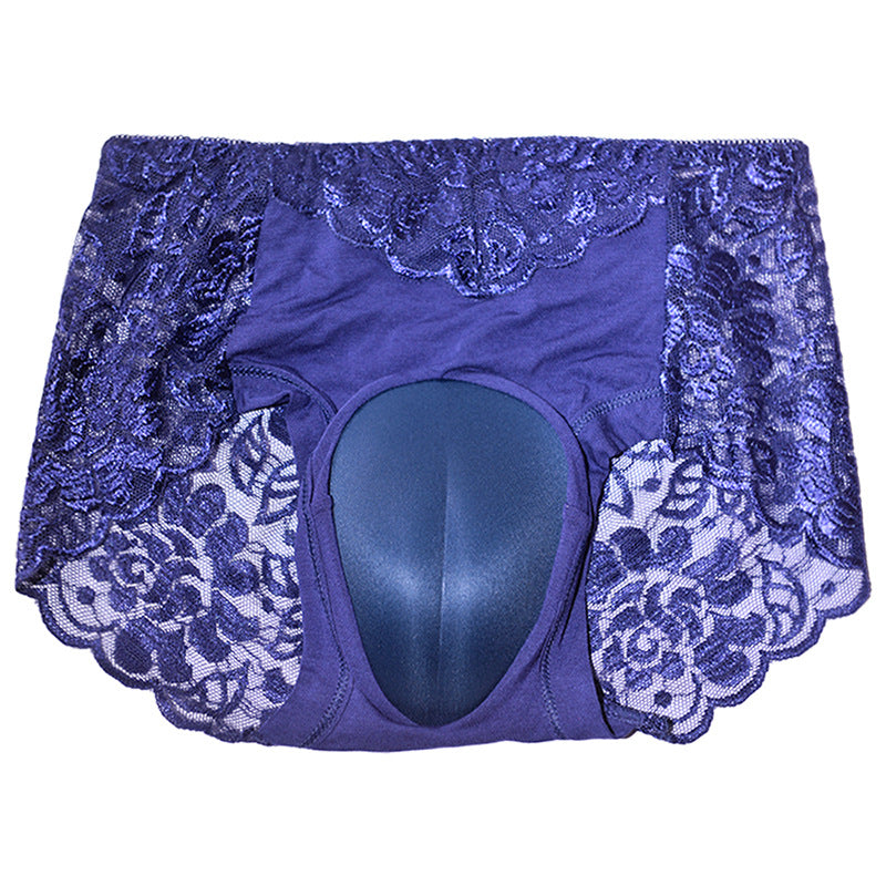 Foreign Trade Hot-Selling Transvestite Panties for Men and Women, Sexy and Fun Panties, Fake Vagina, Hidden Fake Vagina jj Underwear Briefs