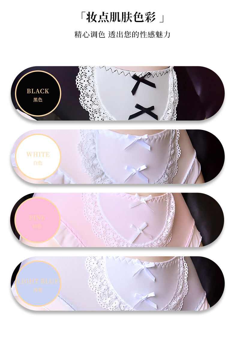 Men's Sexy Underwear Japanese Style Ice Silk Shorts Sexy Men Insertable Cute Sweet Lolita Triangle Briefs