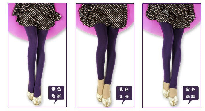 Autumn and Winter New Velvet Thickened Thermal Leggings Fleece-lined Tights Manufacturer Wholesale Leggings