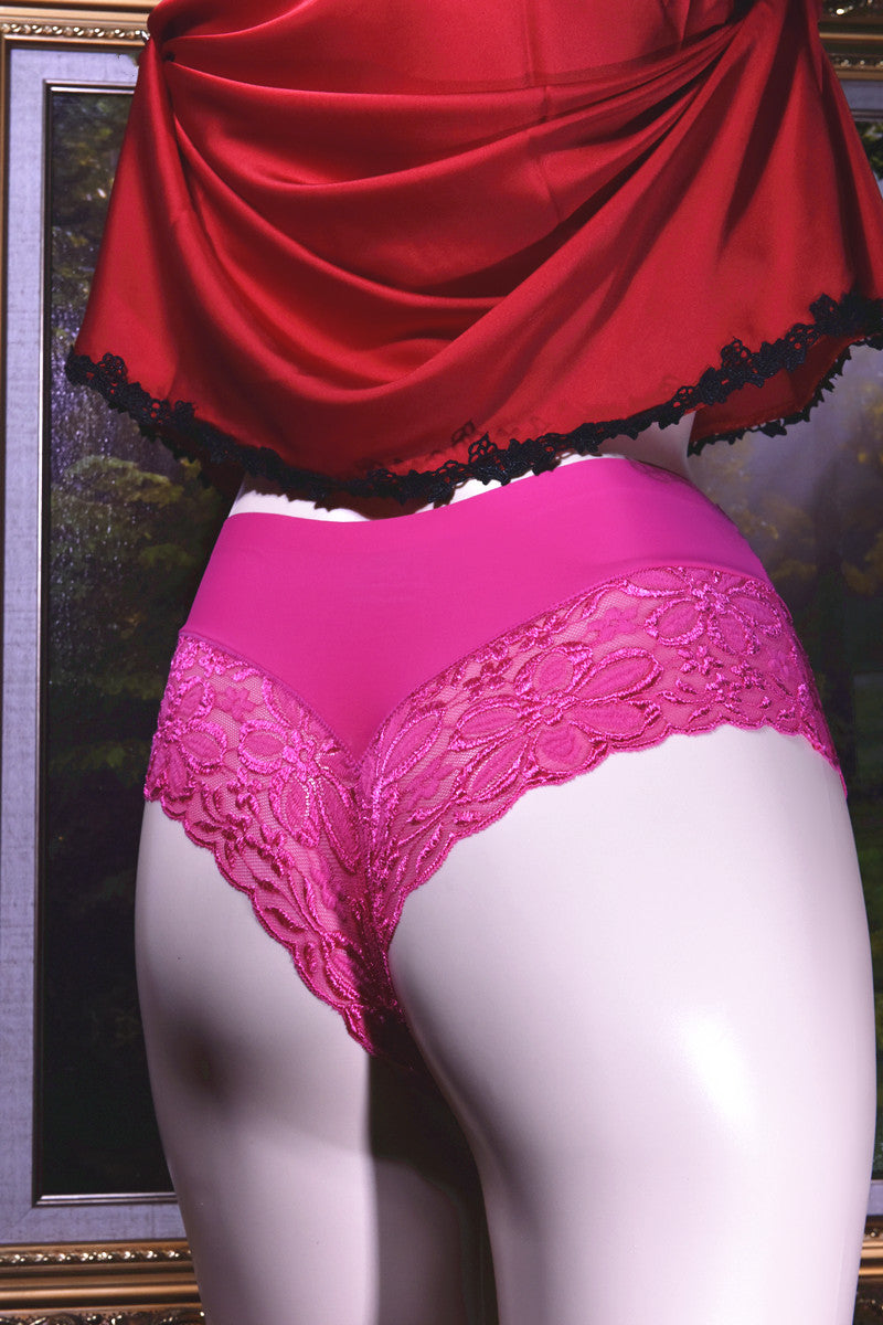 Little Matchmaker Lace One-Piece Ice Silk Underwear for Men with Sheath Sexy Hip-Lifting One-Piece Thong Low-Waist Triangle Underwear