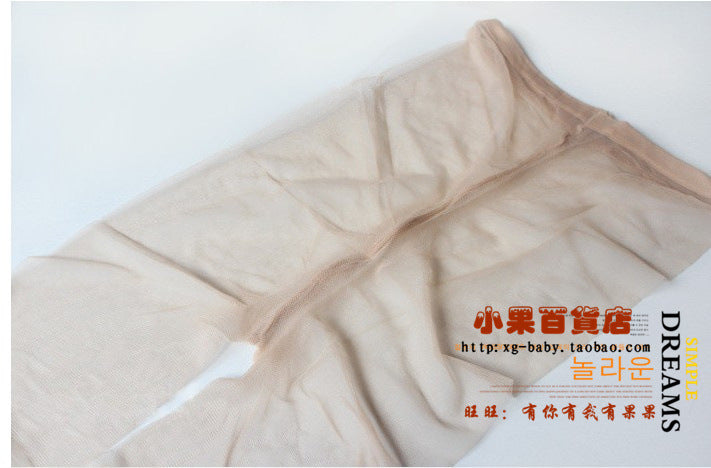 One-line Sheer Pantyhose3D Ultra-thin Seamless Crotch Transparent Stockings for Women Sexy Invisible T Super Transparent