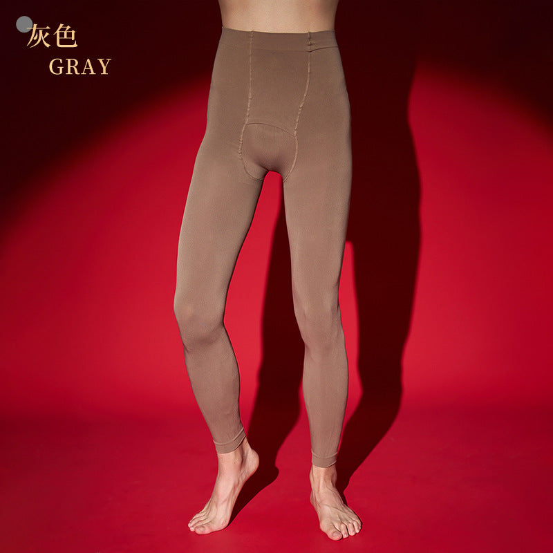 Autumn and Winter Men's Stockings jj Pantyhose Set200D Velvet Warm Stockings Sexy Erotic Tight Bottoming Socks