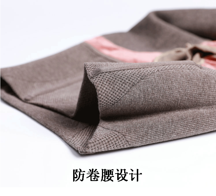 Autumn and Winter Men's Fleece-Lined Thermal Tights High Waist Tummy Control Vertical Opening Tight Sexy Thickened Stockings Leggings