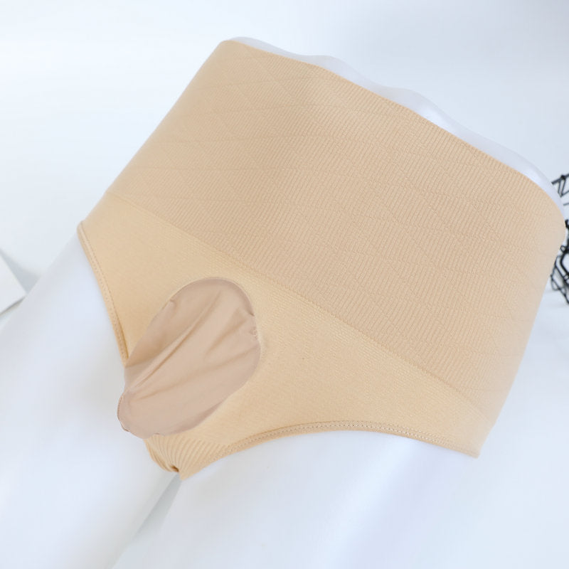 Men's Thong Underwear jj Sexy and Fun Hip-Hugging High-Waist Plus Size Men's Thong Triangle Hip-Hugging Underwear