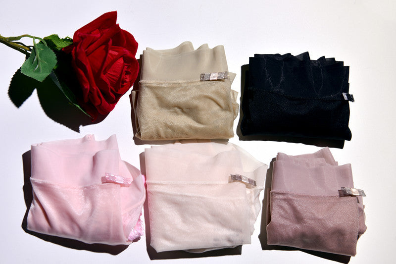 Little Matchmaker200Large Size Men's Silk Smooth Sexy Ultra-Thin Fully Transparent Underwear jj Set of Sexy Boxer Briefs