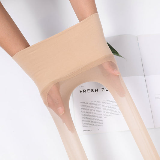 360Seamless Women's Anti-Snagging Any Cut Sexy Velvet Ultra-Thin Pantyhose Seamless3d Low Waist Stockings