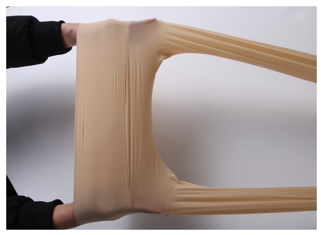 15D Horse Oil Socks 360Seamless High Waist Thin Anti-Snagging Steel Stockings Nude Color Bare Leg Invisible Stockings Female