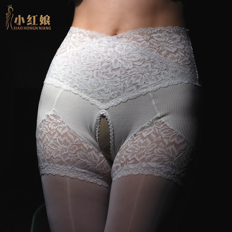 2021New Glossy White Open Crotch Lace Stockings Panties One-Piece Black Stockings Women Thin Sexy Open Crotch Liquid Stockings