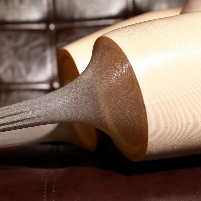 200Men's Plus Size jj Set of Seamless Shiny Stockings1d Sexy Erotic Transvestite Shiny Pantyhose