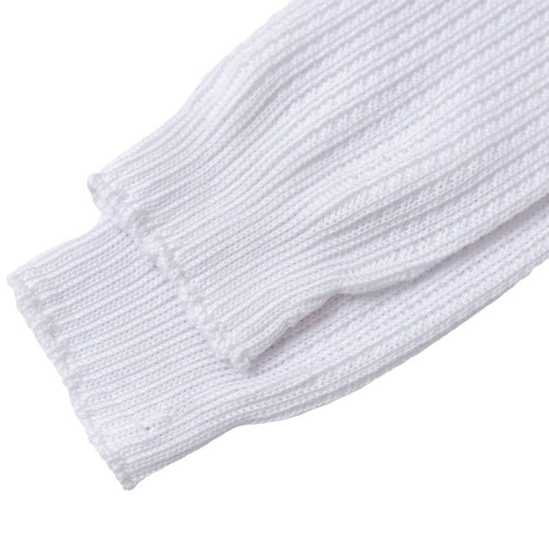 102502JK Extended High Tube Socks College Style Knee-High Calf Socks Over-the-Knee Long Socks for Women Japanese Style