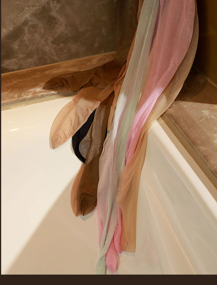 【Heat】Flash+Glossy Silky Stockings for Men Sexy Ultra-thin Beautiful Legs Fully Transparent Invisible jj airplane socks