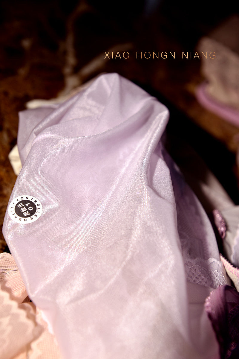 Little Red Matchmaker Floating Fly Boxer Briefs Ultra-thin Men's Silky Nude Ice Silk Plus Size Sexy Belt jj Set of Shiny Underwear