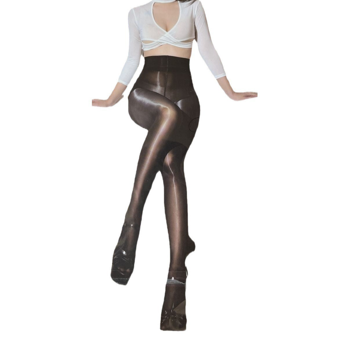 912Delicate Shiny Smooth Pantyhose Durable Sexy High Elasticity0810 0811 0812Artistic Fei Clothing