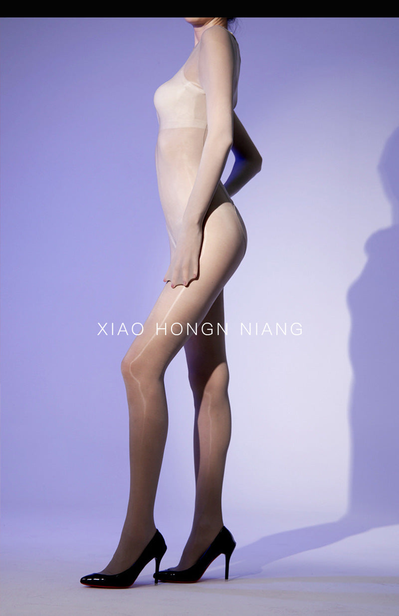 200Post-Weight Loss Detachable912Super Shiny Transparent Stockings Plus Size Full Body Tights Sexy Shaping Base Stockings