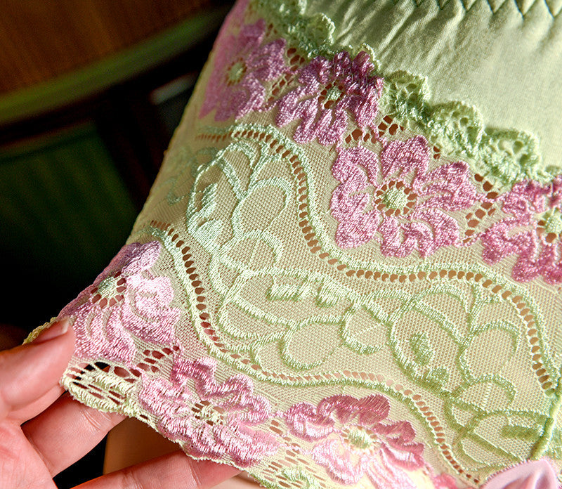 Little Matchmaker Sexy Lace Underwear for Men Pure Desire Boys Mid-Waist Open Crotch Pouch Separate Large Size Couple Stockings Underwear