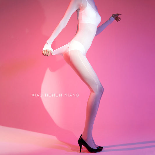 200Post-Weight Loss Detachable912Super Shiny Transparent Stockings Plus Size Full Body Tights Sexy Shaping Base Stockings