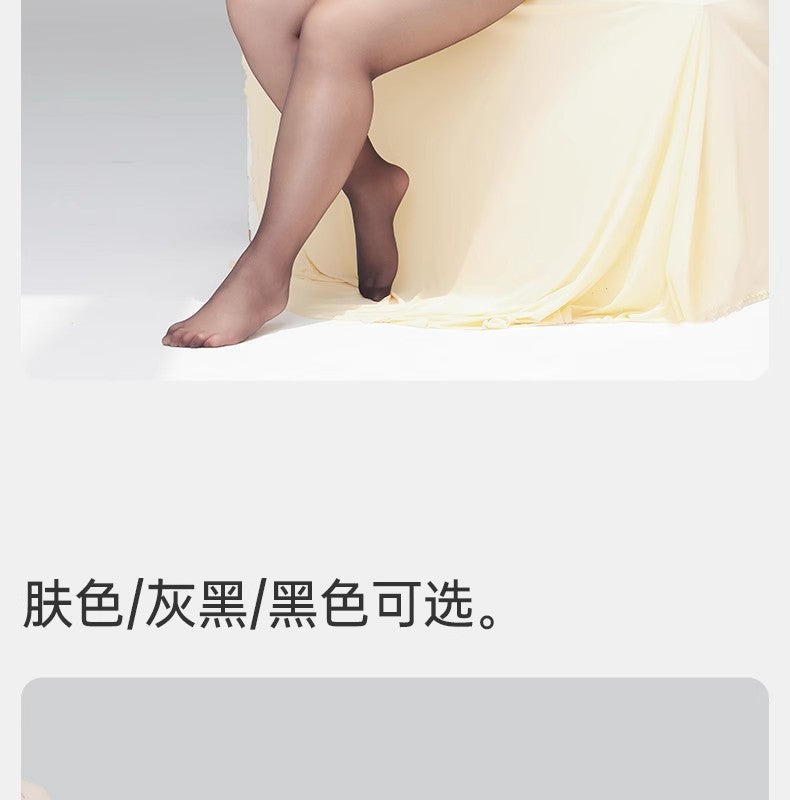 10D Really Large Size Silk Stockings for Plus Size mm Black Silk Glossy Leggings for Women, Spring and Autumn High Elasticity, Plus Size, Non-Slip, Skin-Enhancing Gray Silk, Summer Thin