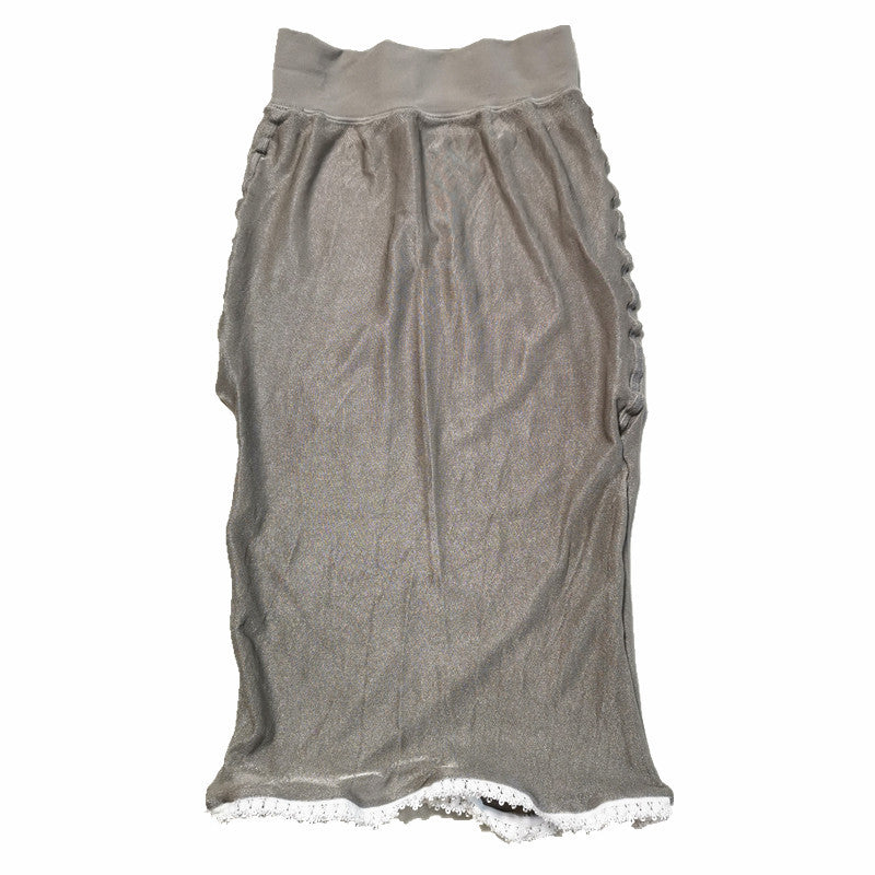 Half Skirt Summer Women Spring Autumn Winter Elastic Tight Mini Stockings Bodycon One Step Short Skirt Hollow Out Sexy