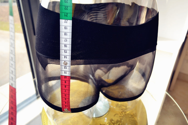 360Seamless Low Waist Transparent Pantyhose Underwear Any Cut Ultra-thin Seamless Underwear Men and Women Sexy Boxer Briefs