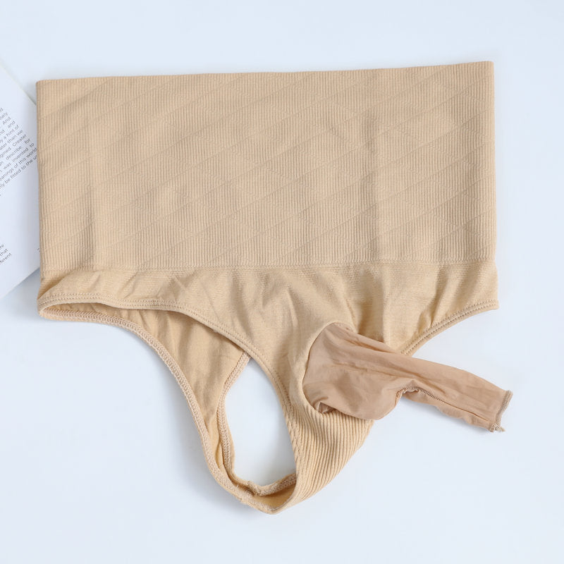 Men's Thong Underwear jj Sexy and Fun Hip-Hugging High-Waist Plus Size Men's Thong Triangle Hip-Hugging Underwear