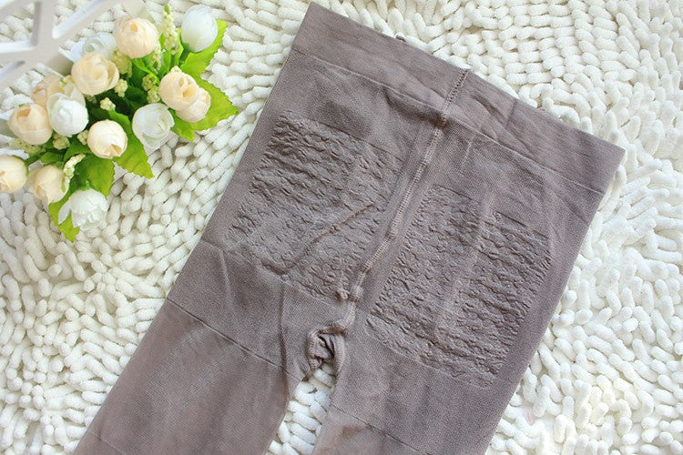 40D Medium Thick Core-spun Silk Massage Crotch Pantyhose Fashionable Show Original Authentic Spandex Sexy Shiny Silky Stockings