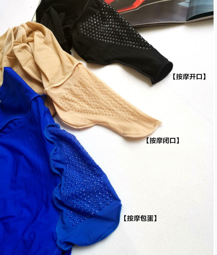 Autumn and Winter Men's Velvet Tights Sexy Pantyhose jj Men's Nine-Point Bare-Leg Socks Slim Fit Warm