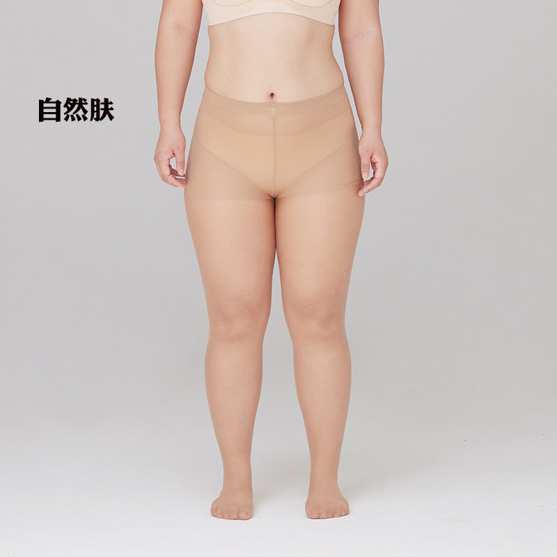 10D Really Large Size Silk Stockings for Plus Size mm Black Silk Glossy Leggings for Women, Spring and Autumn High Elasticity, Plus Size, Non-Slip, Skin-Enhancing Gray Silk, Summer Thin