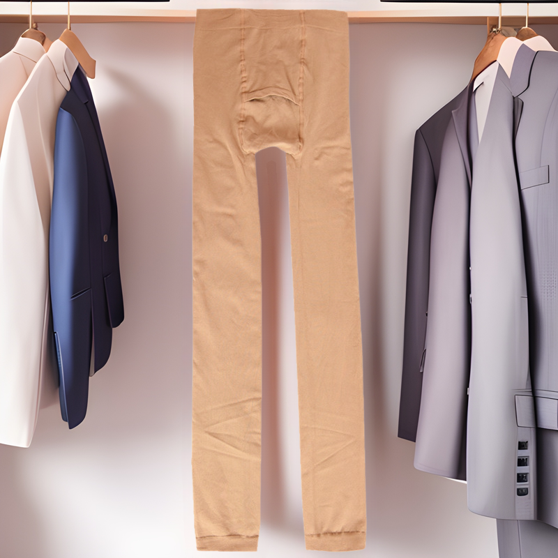 Autumn and Winter Men's Stockings jj Pantyhose Set200D Velvet Warm Stockings Sexy Erotic Tight Bottoming Socks