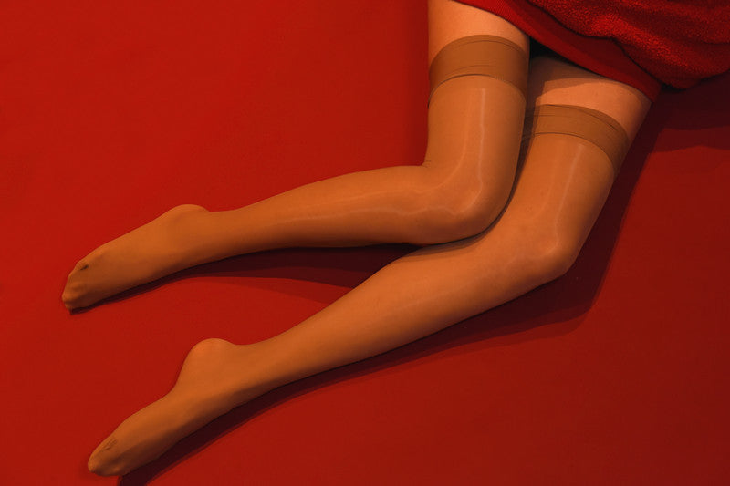 Little Matchmaker8d Shiny Magic Pants Long Tube Stockings Silky High Tube Shiny Sexy Black Silk Erotic Thin High Tube Socks0922