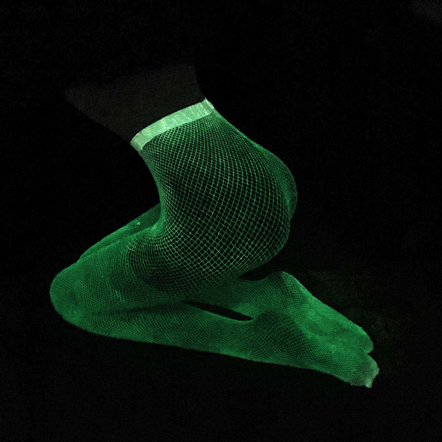 Amazon AliExpress Hot-Selling Fluorescent Fishnet Stockings Luminous Bodysuit Sexy Fun Nightclub Flirting Pantyhose Manufacturer