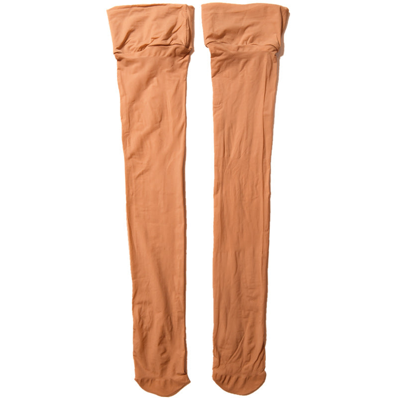 912Silky Smooth Shiny Long Stockings Thin Glossy Base Stockings Shiny Stockings Sexy Men and Women Glossy High Stockings