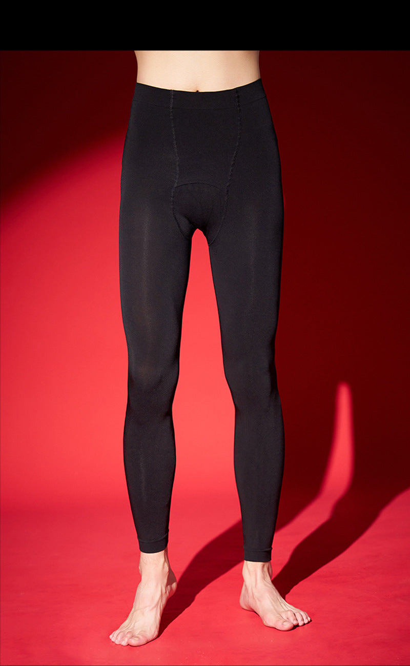 Autumn and Winter Men's Stockings jj Pantyhose Set200D Velvet Warm Stockings Sexy Erotic Tight Bottoming Socks