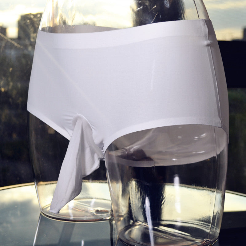 Men's Stockings Underwear U Bulge Pouch jj Set of ultra-thin seamless ice silk triangle briefs sexy smooth men's shorts for young people