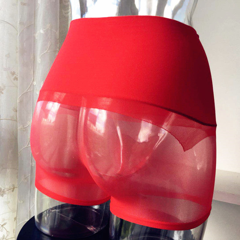 360Seamless Low Waist Transparent Pantyhose Underwear Any Cut Ultra-thin Seamless Underwear Men and Women Sexy Boxer Briefs