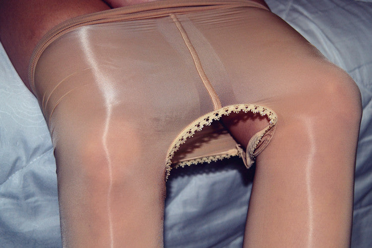 8D Super Shiny Glossy Reflective Socks Silky Smooth One Line T Crotch Nine-Split Crotch Tight-Fitting Slimming Candy Color Pantyhose