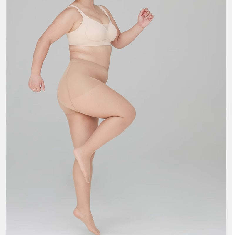 10D Really Large Size Silk Stockings for Plus Size mm Black Silk Glossy Leggings for Women, Spring and Autumn High Elasticity, Plus Size, Non-Slip, Skin-Enhancing Gray Silk, Summer Thin