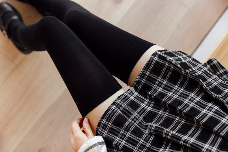 80CM Long Tube120D Velvet Over-the-Knee Stockings Japanese Style Extra Long Thigh Socks for Tall People190cos