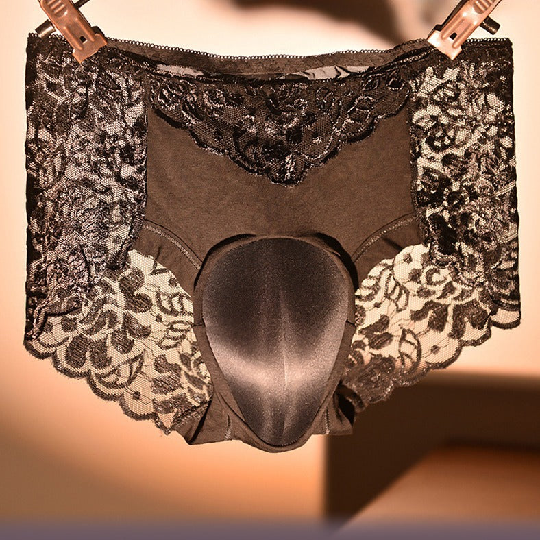 Foreign Trade Hot-Selling Transvestite Panties for Men and Women, Sexy and Fun Panties, Fake Vagina, Hidden Fake Vagina jj Underwear Briefs