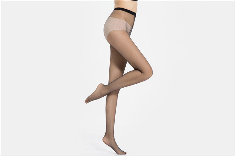 3D Seamless One-Line Crotch Stockings Core-spun Thin Stockings Pantyhose Socks Manufacturer Wholesale Taobao Supply