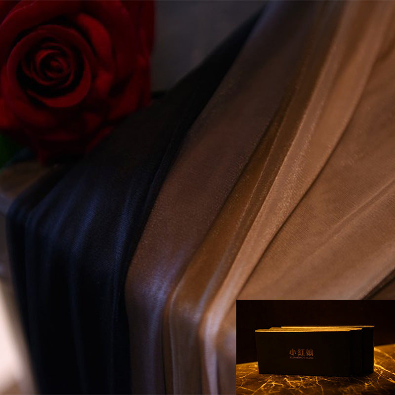 Black Stockings Plus Size Ultra-Thin Stockings Women Thin Section MF Toe Transparent Invisible Seamless Toe Sexy Pantyhose Summer