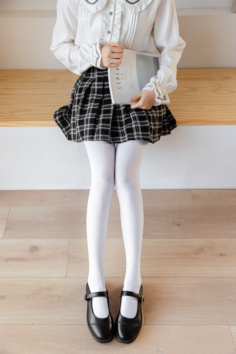 80CM Long Tube120D Velvet Over-the-Knee Stockings Japanese Style Extra Long Thigh Socks for Tall People190cos