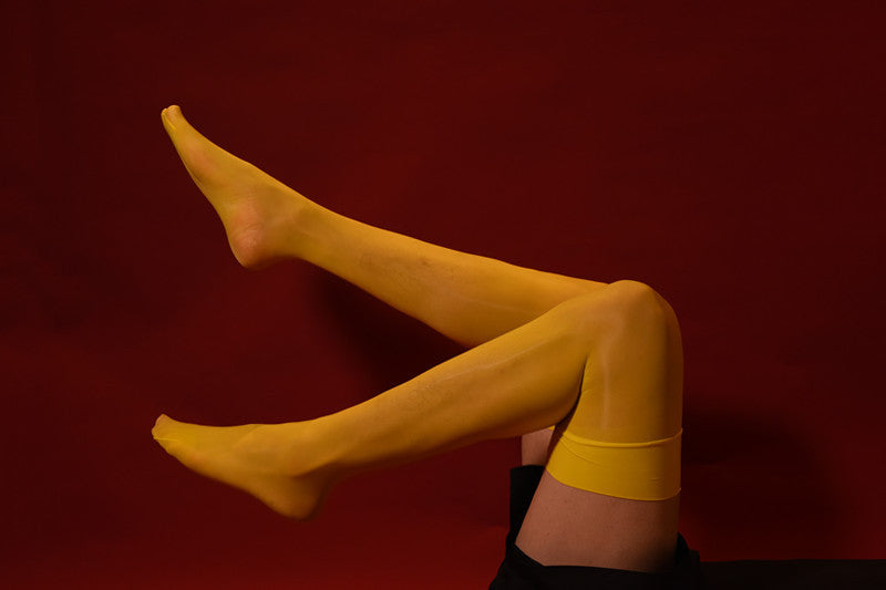 912Silky Smooth Shiny Long Stockings Thin Glossy Base Stockings Shiny Stockings Sexy Men and Women Glossy High Stockings