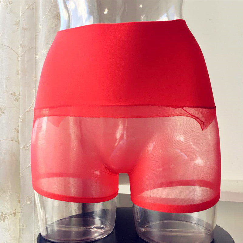 360Seamless Low Waist Transparent Pantyhose Underwear Any Cut Ultra-thin Seamless Underwear Men and Women Sexy Boxer Briefs