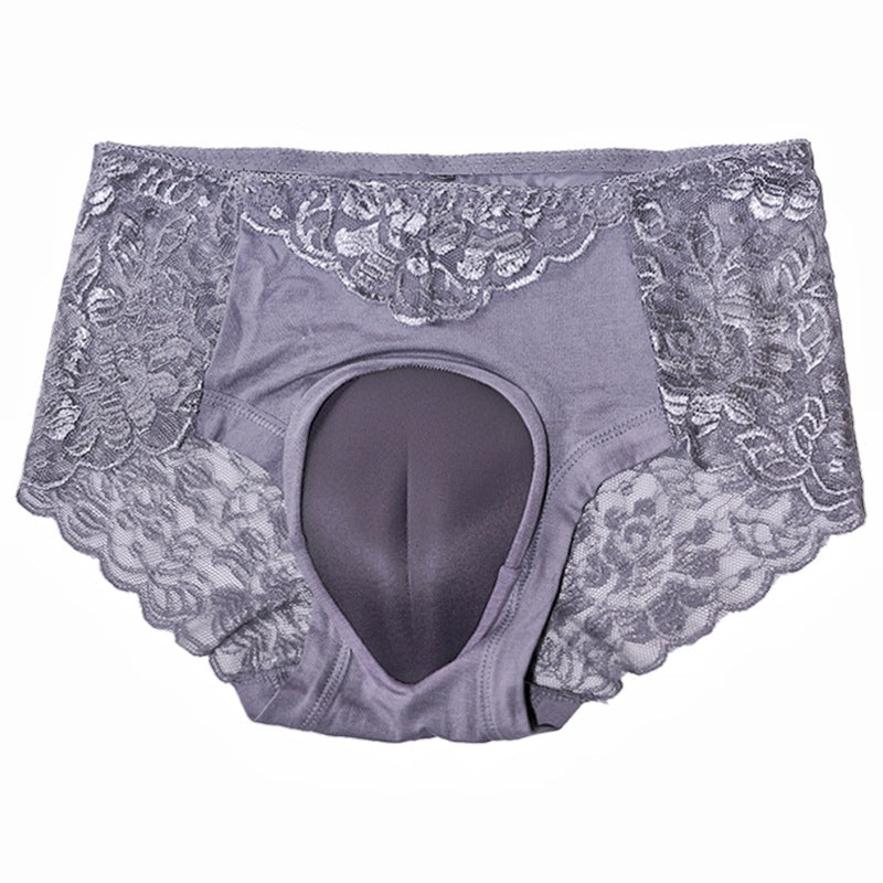 Foreign Trade Hot-Selling Transvestite Panties for Men and Women, Sexy and Fun Panties, Fake Vagina, Hidden Fake Vagina jj Underwear Briefs
