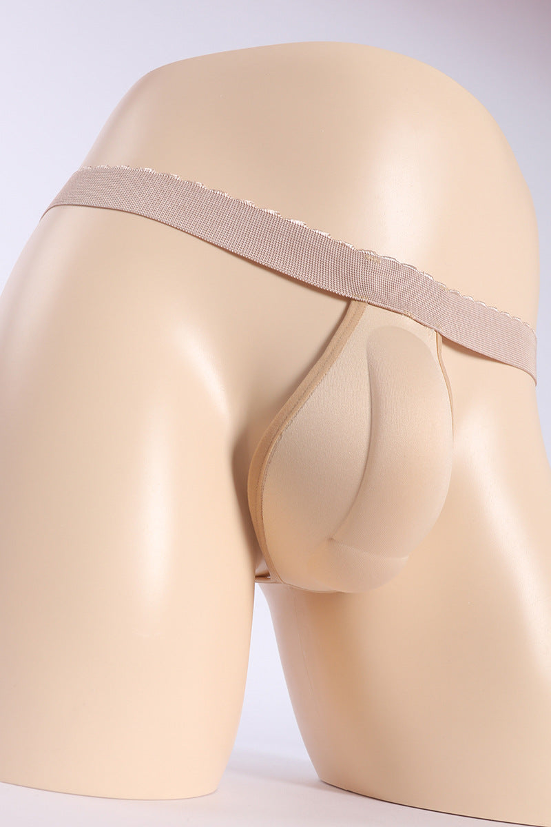 Amazon Bestseller for Men3D 3D Cup Panties Thong with Increased Sponge Pads for a Larger and Sexy Look T Pants