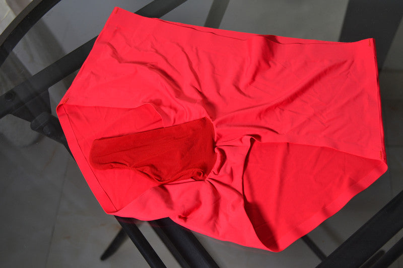 Men's Stockings Underwear U Bulge Pouch jj Set of ultra-thin seamless ice silk triangle briefs sexy smooth men's shorts for young people