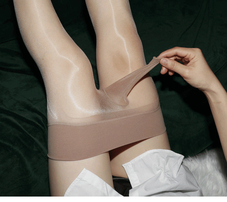 Aurora Men's Stockings1D Seamless Glossy Pantyhose Ultra-Thin Sexy Fun Transparent Toe360Seamless jj Stockings